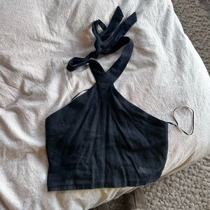 Abercrombie Linen Halter Too